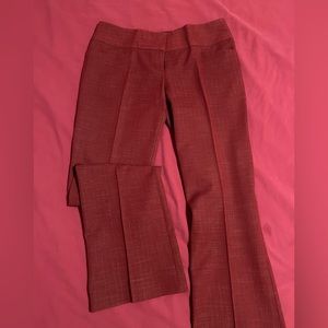 Red Heather boot cut dress pants size 6